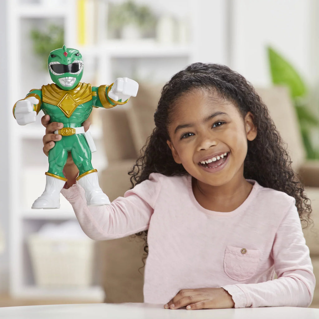 Action Mighties Rangers Green Power Ranger Heroes Playskool Mega Figure