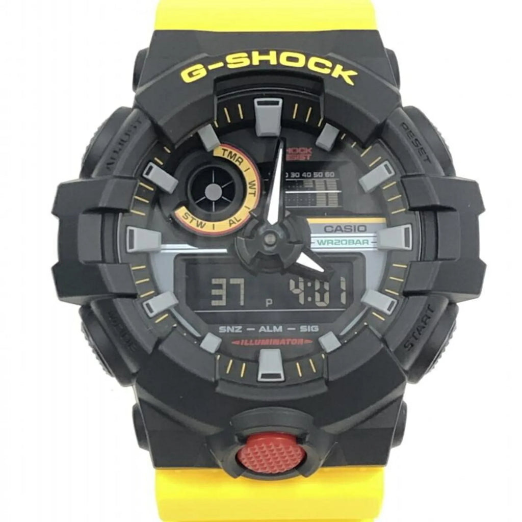 Watch Pre-Owned GA-700MT-1A9JF Yellow (Like New) G-SHOCK G-Shock CASIO Quartz