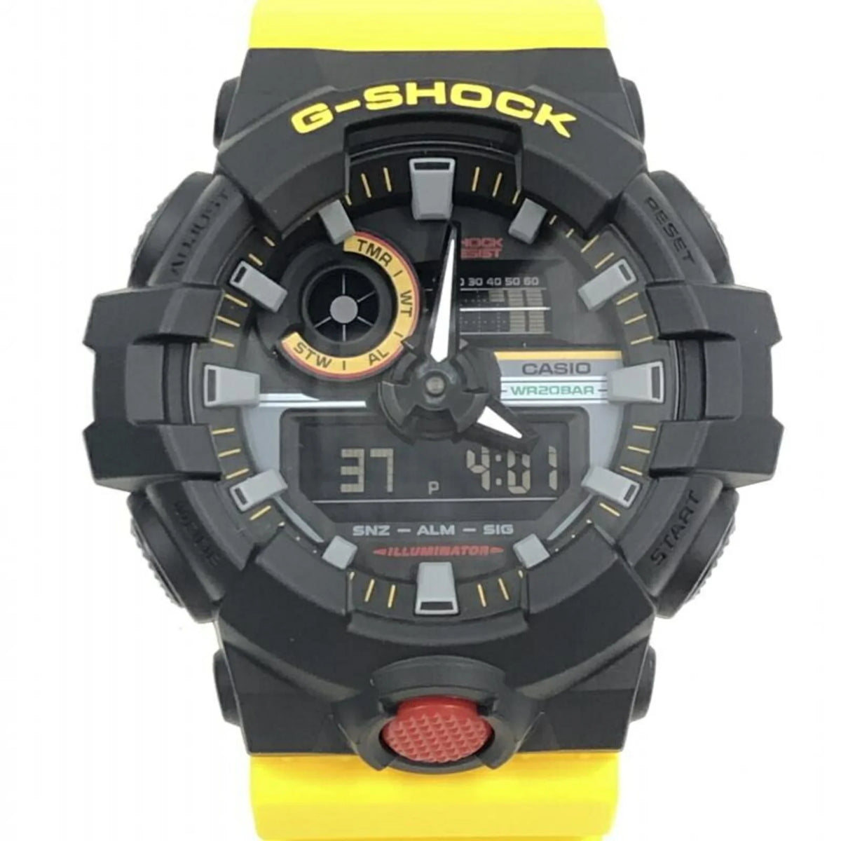Watch Pre-Owned GA-700MT-1A9JF Yellow (Like New) G-SHOCK G-Shock CASIO Quartz