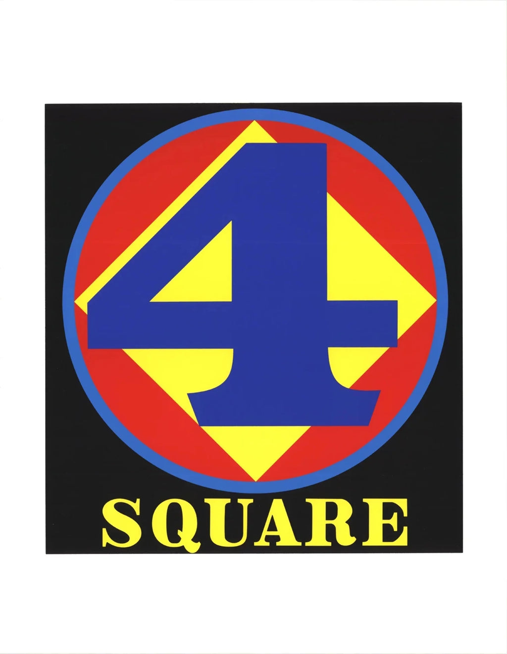 Square ROBERT Four), 1997 INDIANA (Number Polygon: