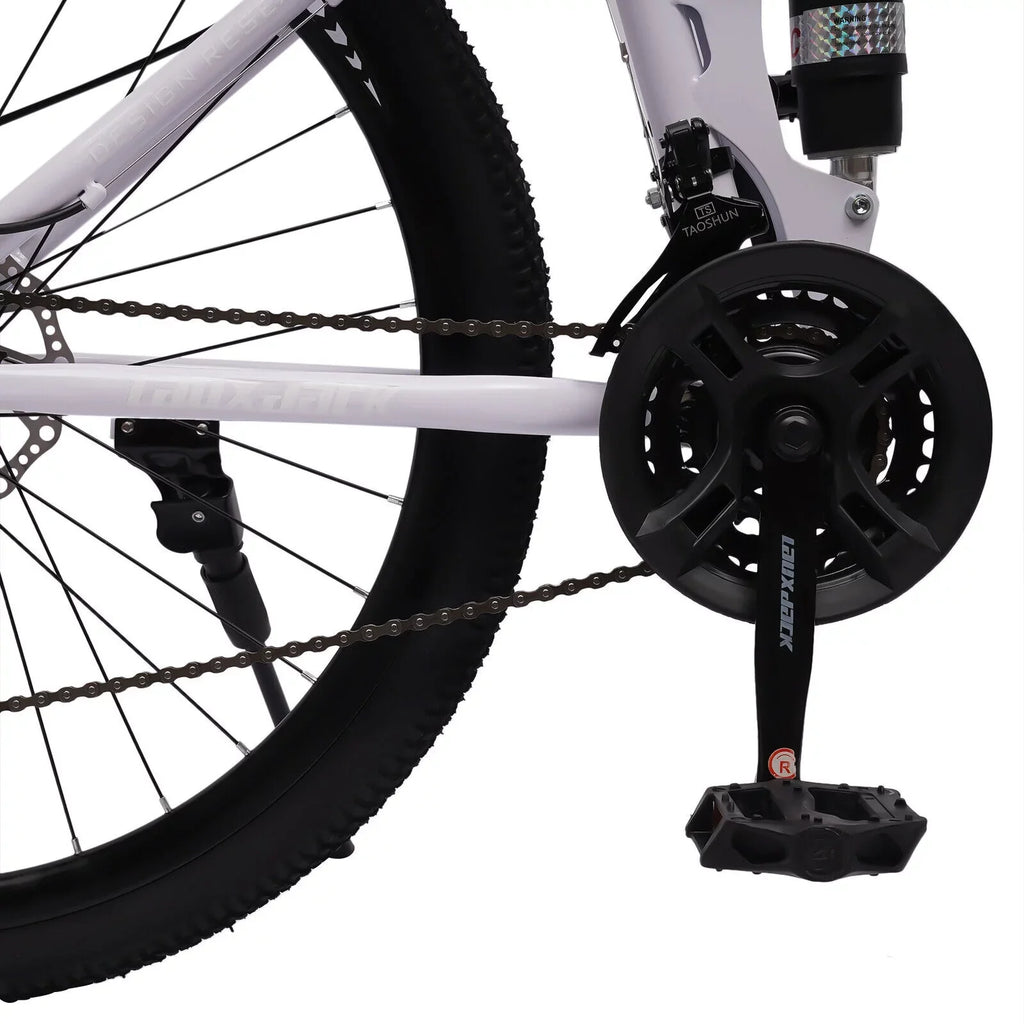 26" School Bike Bicycle Bikes Disc Brake Men Folding Dual SHZICMY Speed 21 Mountain MTB