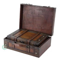 Set With of Stripes Suitcase Style 2 Old