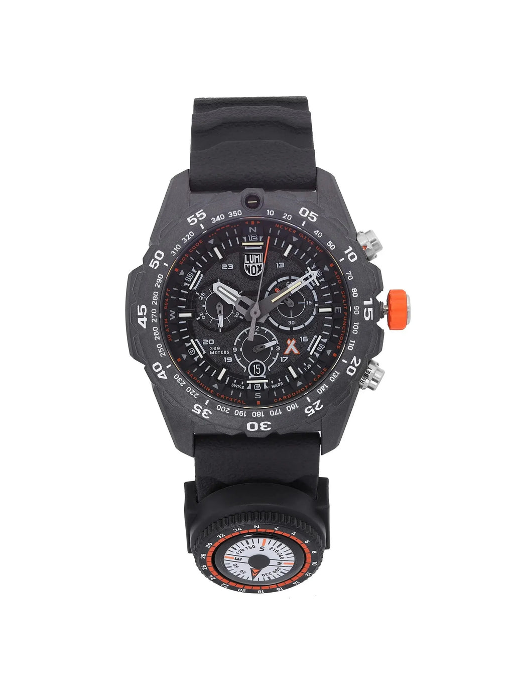 Pre-owned (Good) Survival Watch Grylls Master Quartz Bear Luminox Men XB.3741