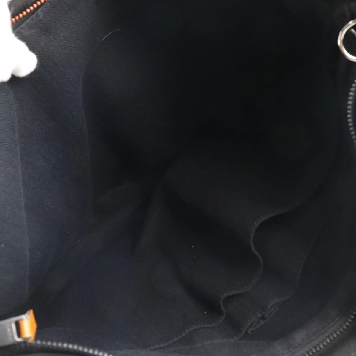 Vertical Hermes Unisex Tote Bag (Fair) Voderma Caravan Pre-Owned PM Black