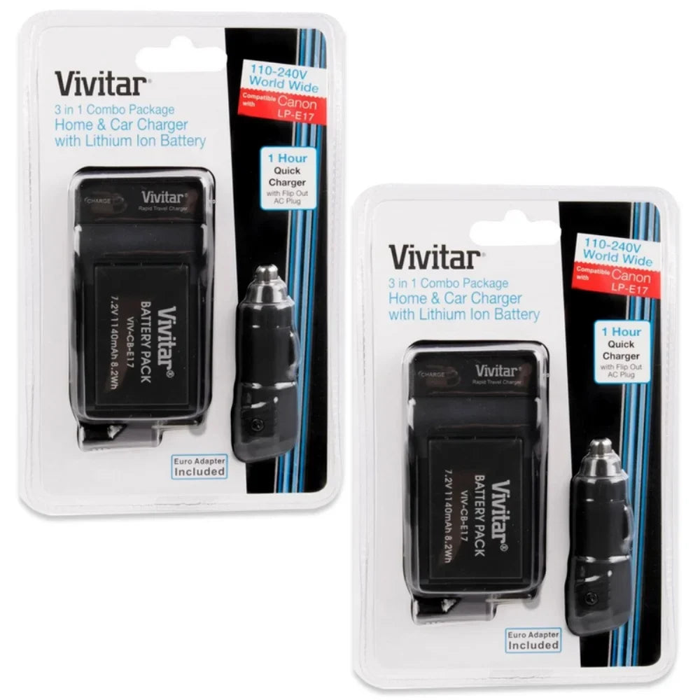 LP-E17 Cleaning T6i, for Rebel Kit Vivitar CANON CANON Battery Replacement T6s (VIV-CBE17-KIT)