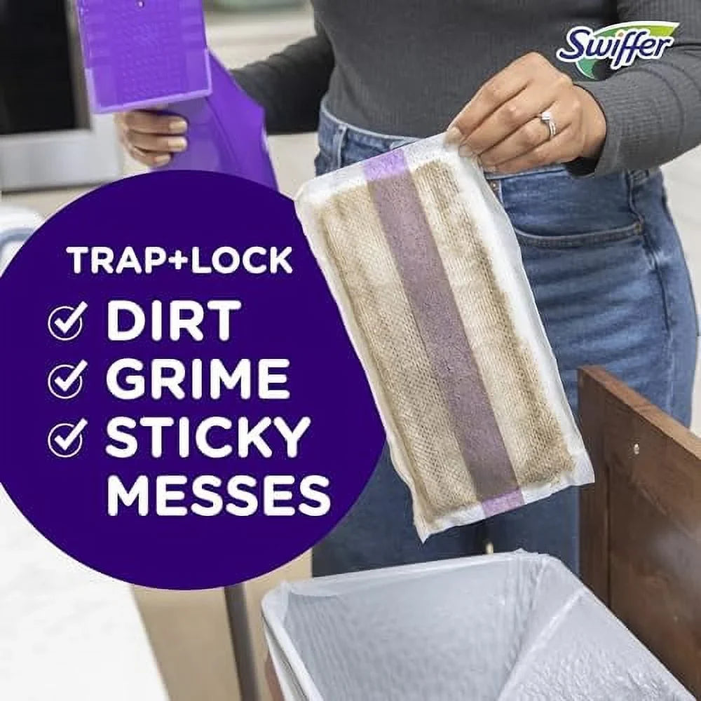 Floor Spray WetJet 24 Mop Swiffer Multi Refill, Pad Cleaner Surface, Hardwood Count