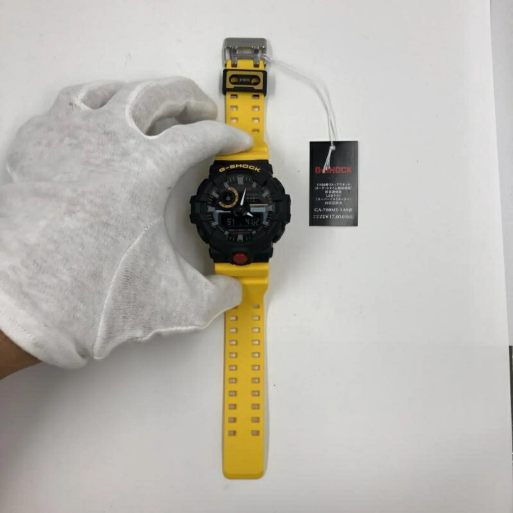 Watch Pre-Owned GA-700MT-1A9JF Yellow (Like New) G-SHOCK G-Shock CASIO Quartz