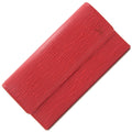 Louis International Tresor Pre-Owned Vuitton Castilean Ladies Wallet M63387 Red Porto Tri-Fold Epi (Good)