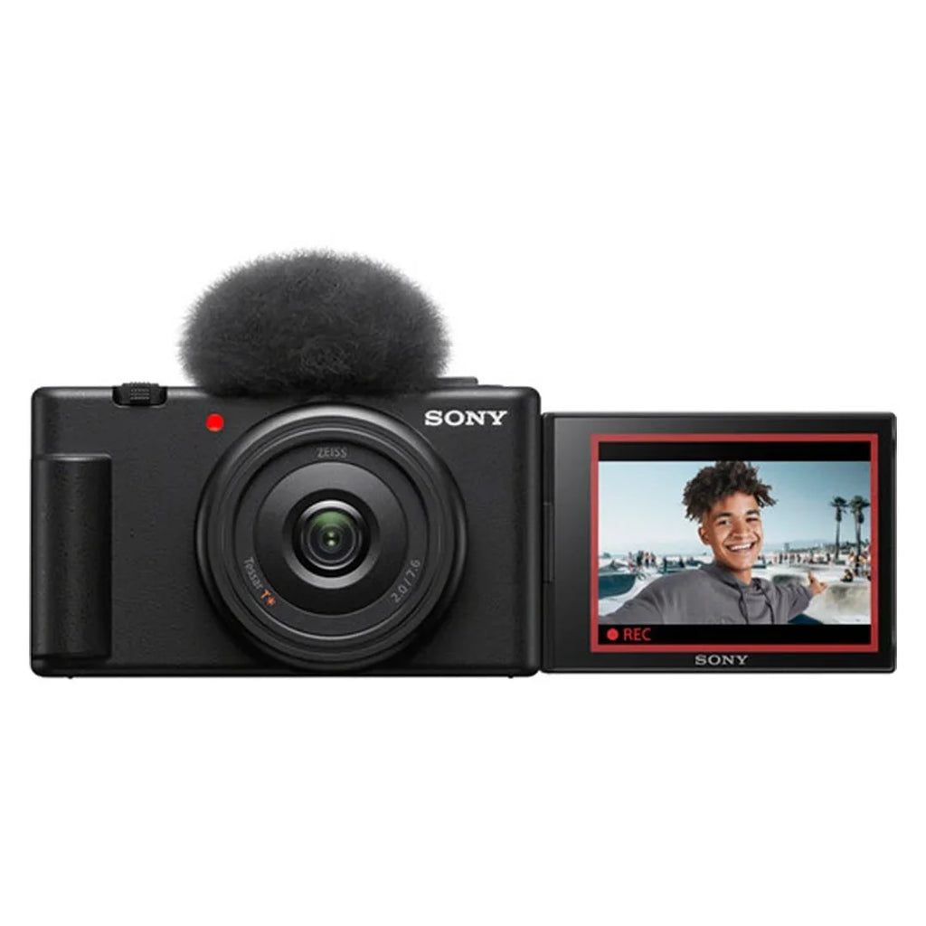 SanDisk Bundle Accessory with + Card (Black) ZV-1F Sony Camera 64GB Memory Vlogging ZeeTech