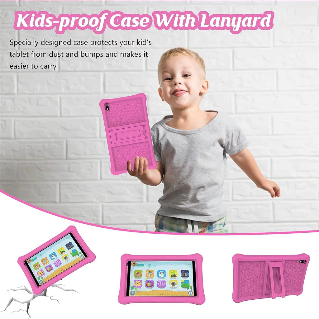 Tablet Tablets, Tablet for RAM Toddler Tablet 2GB Case, Learning 32GB Control WiFi, Androrid Certificated, Kids for Bluetooth, 11 Tablet, Google with 7 Camera, Dual ROM inch Parental Kids