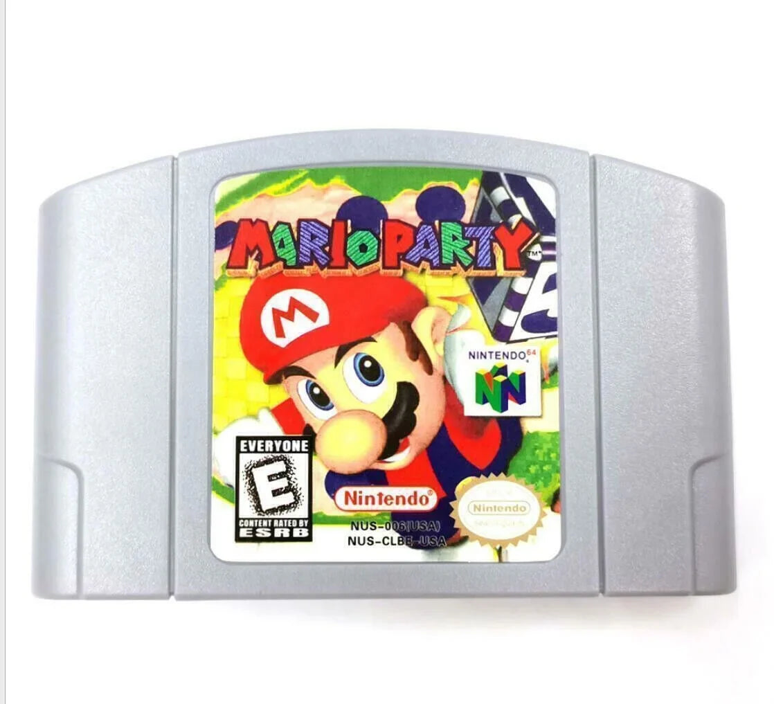 Console Game Card Version Version N64 US For US Mario Cartridge Party Nintendo 1