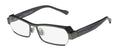FLEXIBLE SAGE / TRANSPARENT LEGACY FRAME LARY'S 55-16-0 NEW MENS HINGES FULL-RIM ULTIMATE COMFORT LENSES HARRY DEMO EYEGLASSES/SPECTACLES SPECIAL GRAY DESIGNER