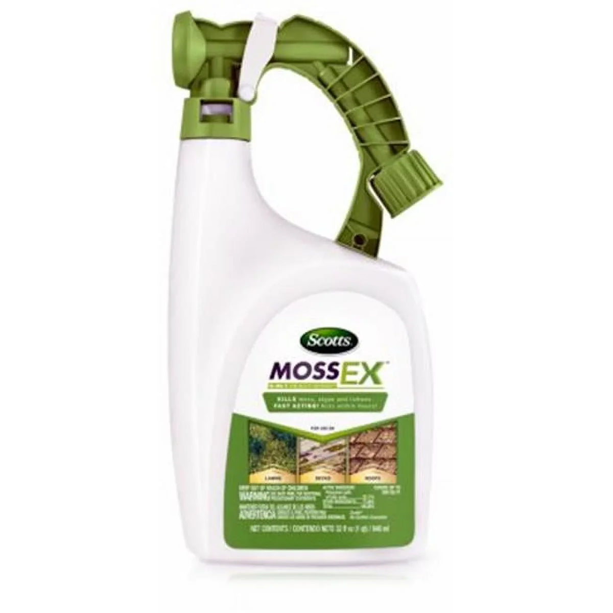 Algae & Ortho - Quantity MossEx 12 3300210 Lichens Moss, 32-oz. Spray Killer,
