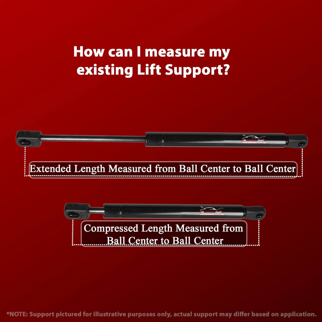 Lift Tailgate 2002 Dodge - Depot 2000 2001 1998 Shock 1999 2 PM3764-a Durango Gas Supports. Compatible Supports with 2003 Qty Liftgate to
