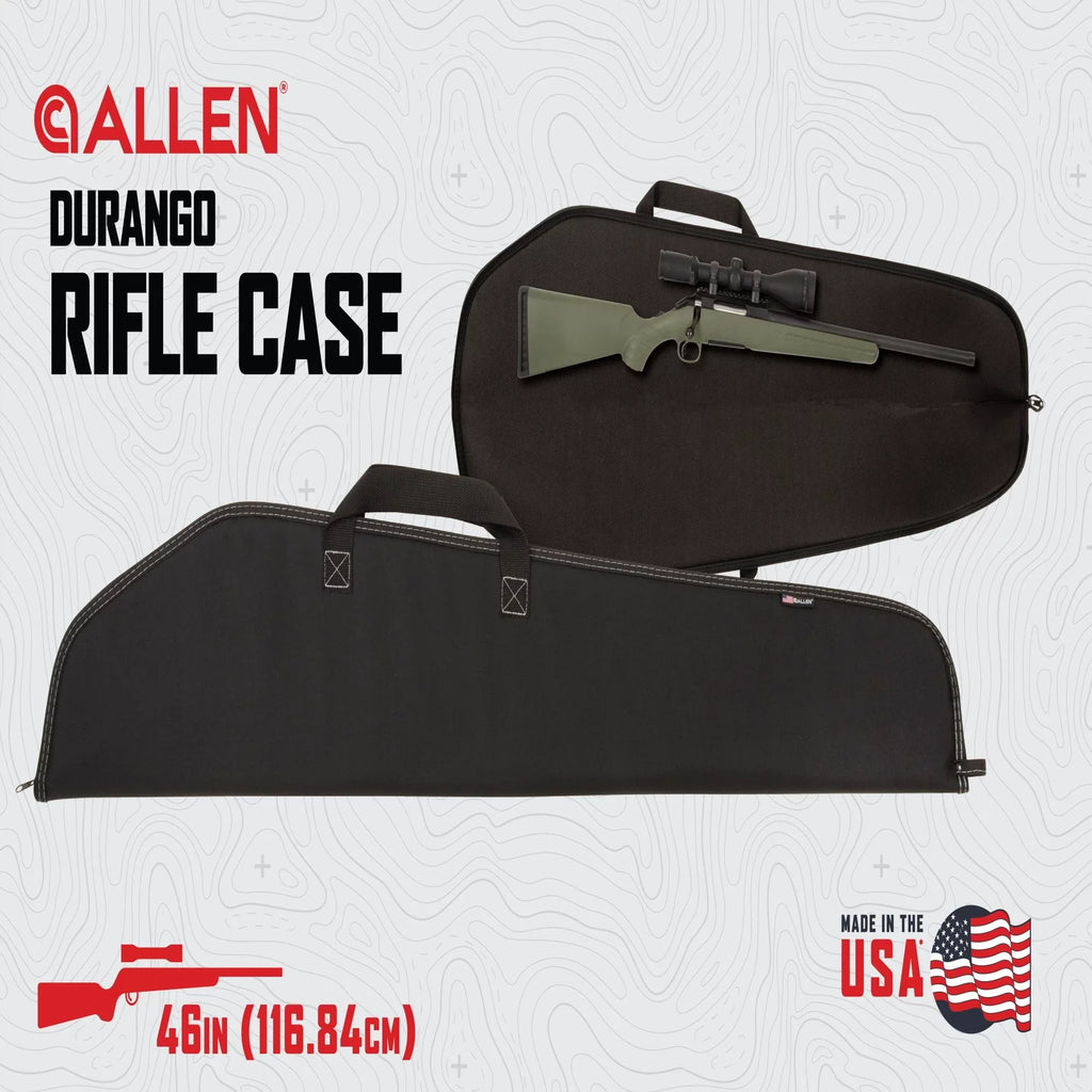 Case, Soft Allen Polyester, Rifle 602-46 46" Company Black, Durango