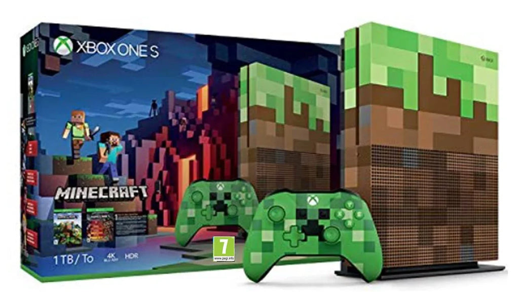 Gaming Xbox Microsoft HDMI 1TB X with One Console Cleaning Mincraft Kit