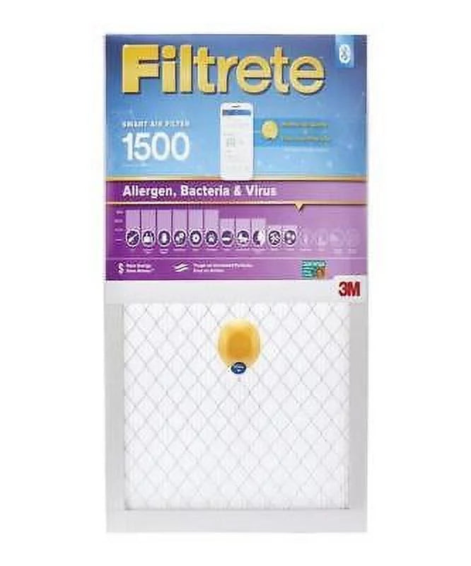 12 Filter Air D X 20 in. 20 (Pack Smart Filtrete H of X 3M in. in. 4) MERV Fiberglass W 1