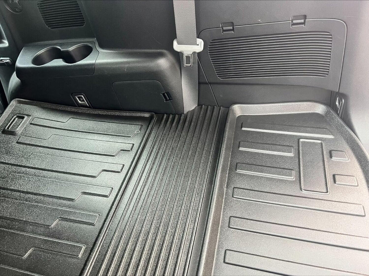 2020-2024 EACCESSORIES for Trunk Design Cars Pre-Cut Toyota Boot Car EA Lip Tray Mat Non-Slip Mats Highlander with Cargo Raised Trunk – Laser – Mat Pad Weather-Resistant for Trunk – Liner –