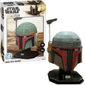 Model (Mandalorian Cityscape Kits Wars Helmet) Star 4D 3D Boba Paper Fett