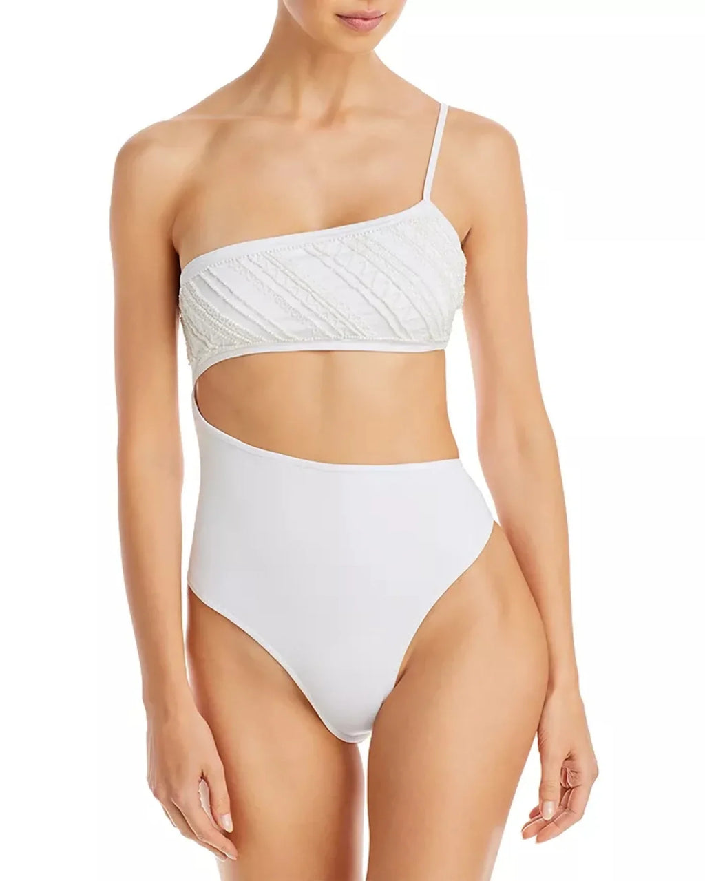 Jamie Brook Ramy Asymmetric Piece Swimsuit One