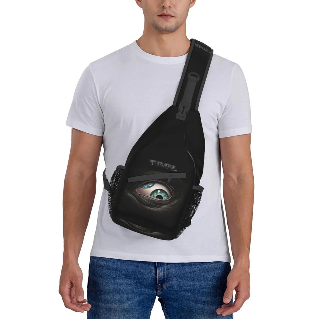 Women Tool For Men Sling Teen Adults Bags Diagonally Band Chest Backpack Travel Daypack Crossbody Music Bag