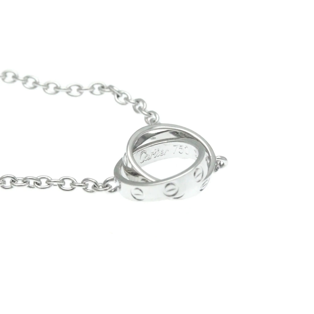 Love Gold (18K) Women's White Cartier (Good) B7212500 Necklace Pre-Owned