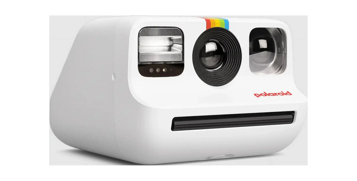 Polaroid White With Go Camera Mini Instant Clip, PRD6219