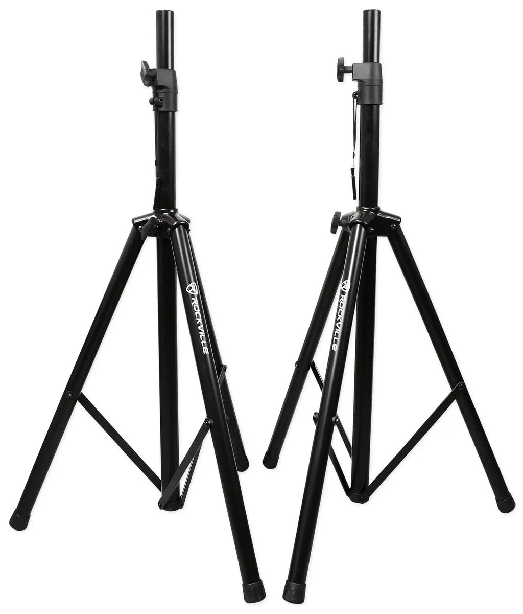 PLIT12 Pro Speakers+Wireless 12" Link+Stands Technical LED (2) Bluetooth Party