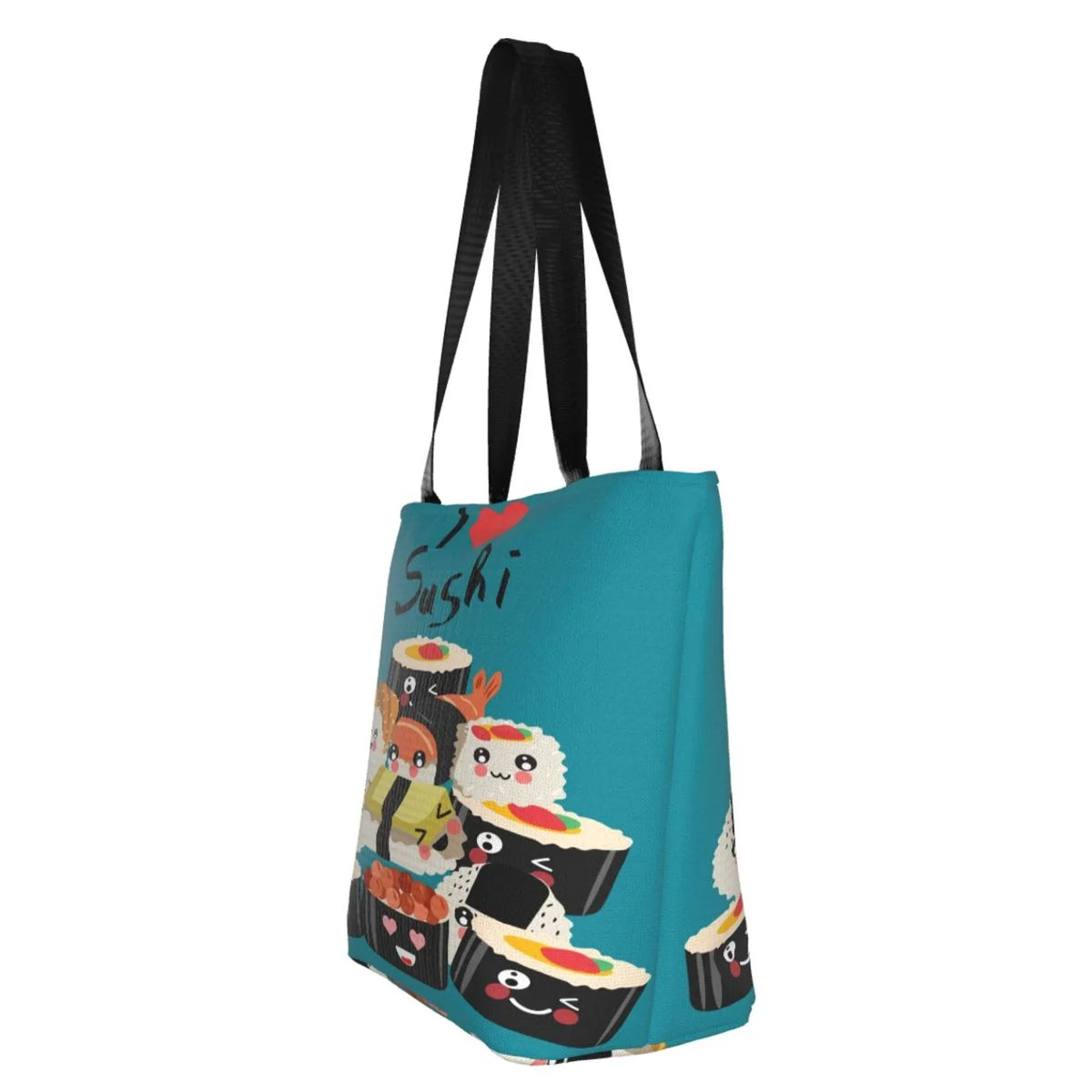 Handbags Women'S Shopping Capacity Sushi Love Bag,Shoulder I Tote Bag Bag Hobos Lukts Large