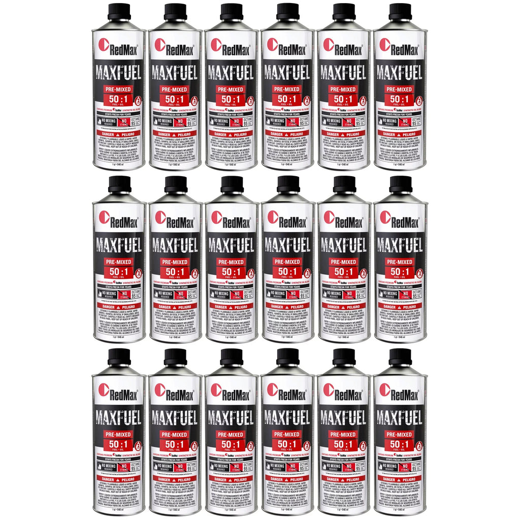 Pre-Mixed RedMax Oil Fuel 18 Octane 2-Cycle 581158801 94 Quart 50:1 Engine Pack
