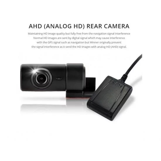 touch Car WinyTech cam wide Dual LCD Black HD box angle dash Screen 5MP 3.5" cameras