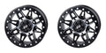 Pack) Wheel Wasatch HD10 Machined/Black For 2.0 4/137 Beadlock Tusk 15x7 5.0 + CAN-AM Pro (2 Limited Defender 2021-2022