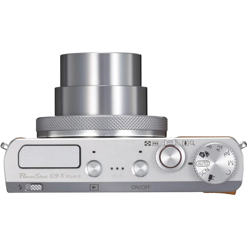 PowerShot 20.1MP Camera Digital EXT Mark + Canon + G9 - BAT Flash 32GB Kit II X