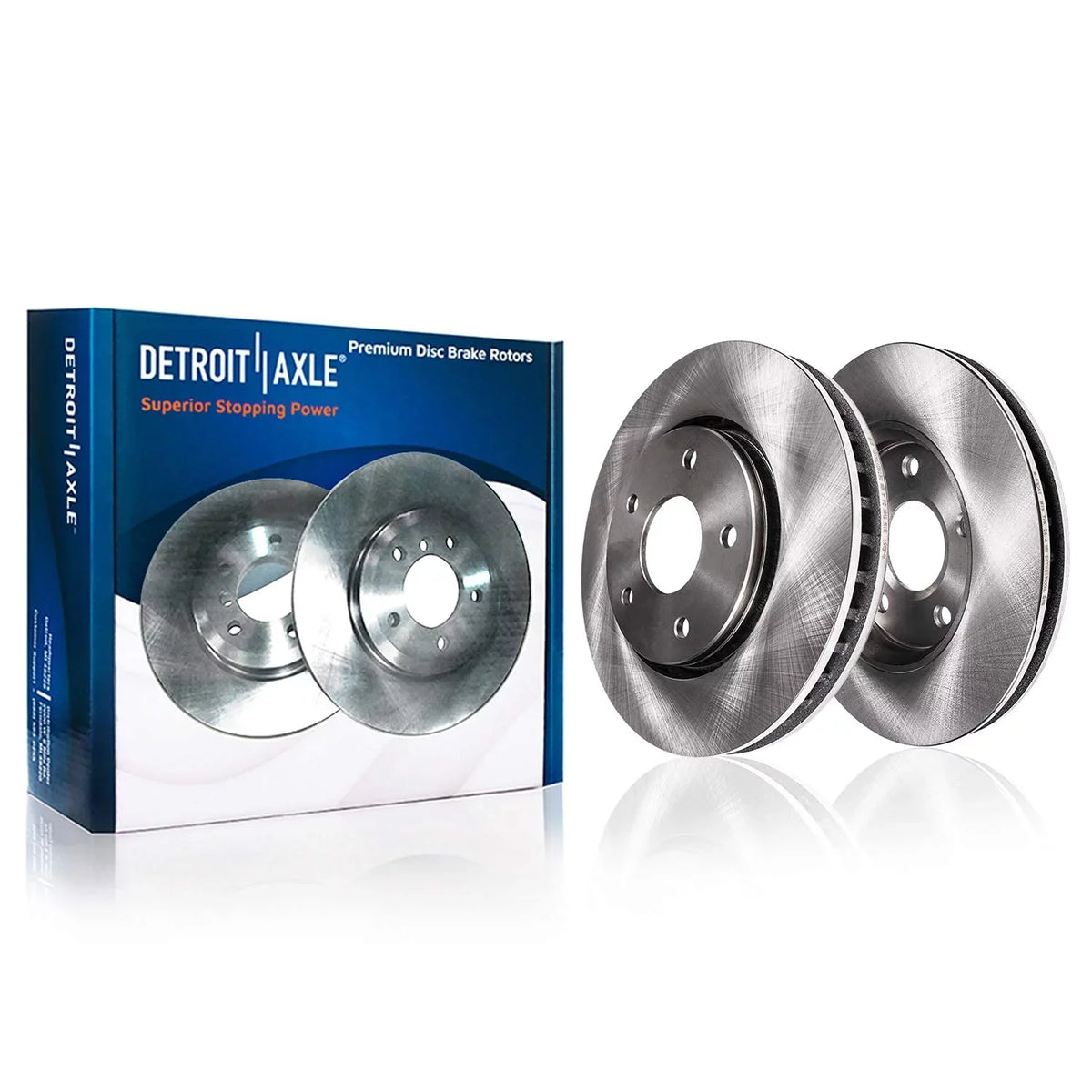 Lincoln - Fusion, 2015 2019 11.81'' Brakes 2018 MKZ Ford 2020 13-20 2014 Brake Ceramic Pads: Replacement Front 13-16 Axle Rotors Brake for Kit 2016 2013 Disc 2017 Detroit Rotors