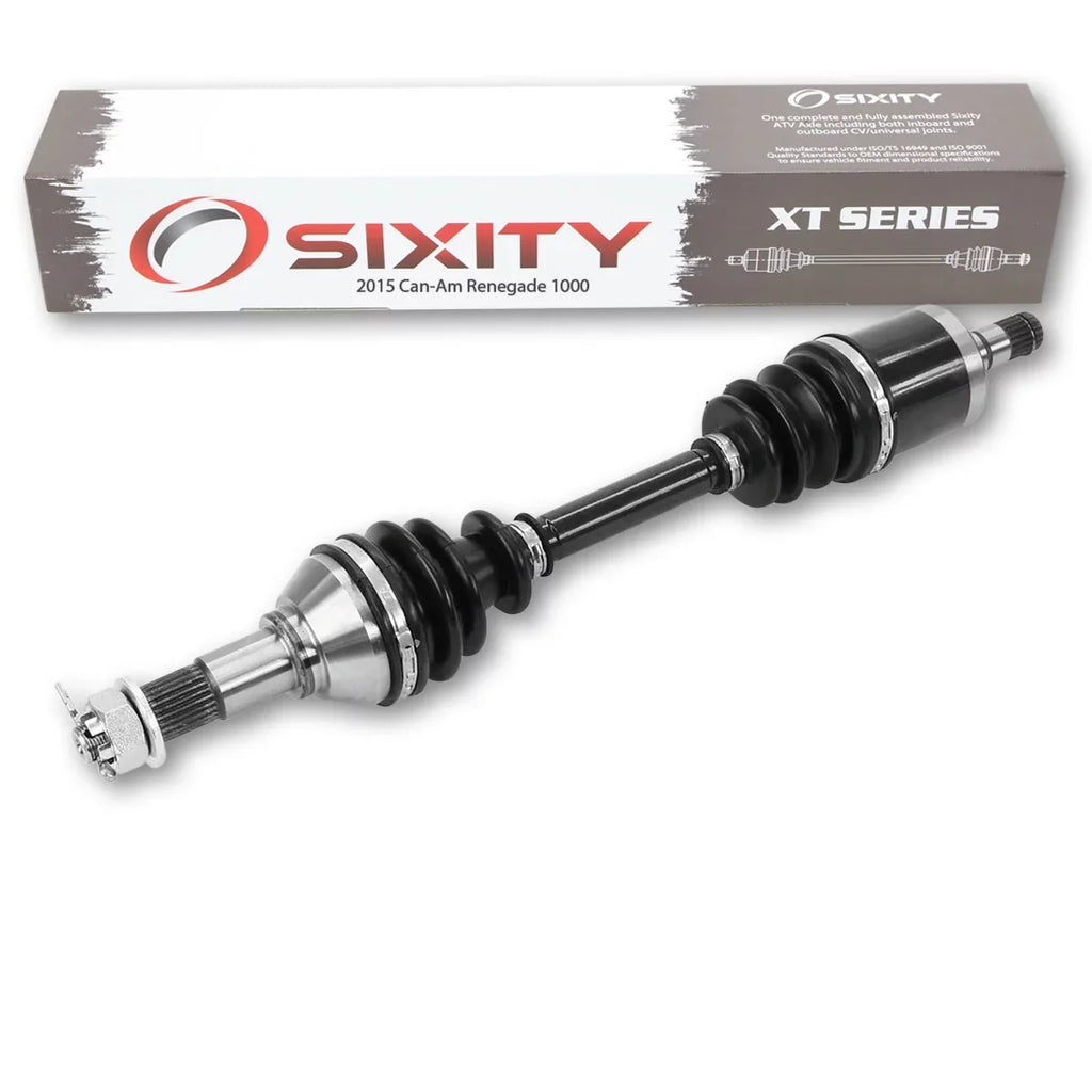 '- with 1000 Sixity EFI Renegade Front XT Axle 4X4 2015 compatible Can-Am Left