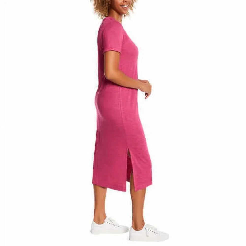 Simpson Dress, Raspberry Jessica Midi Ladies' Large