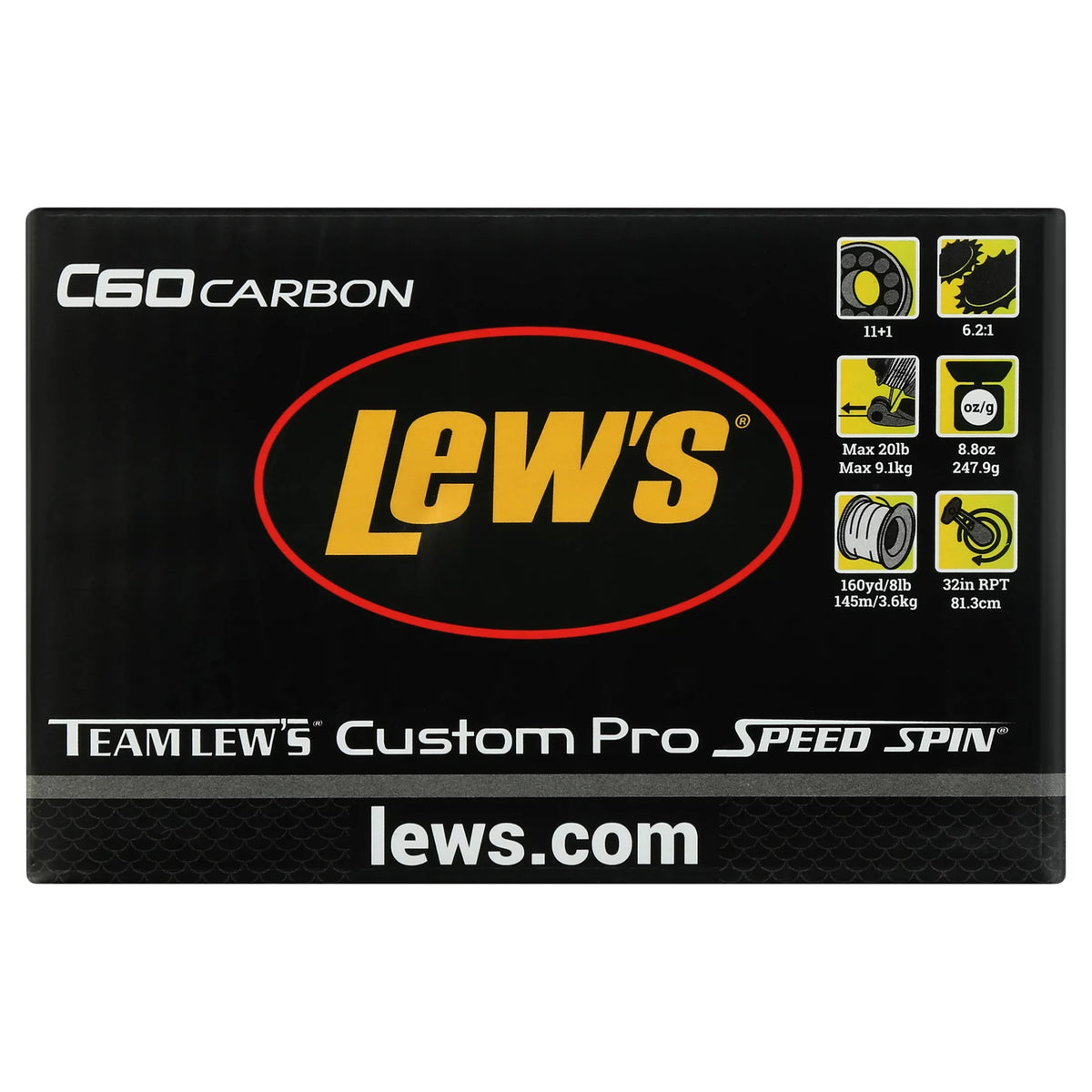 Reel Size Lews Pro 2000 Speed Spin Custom Spinning