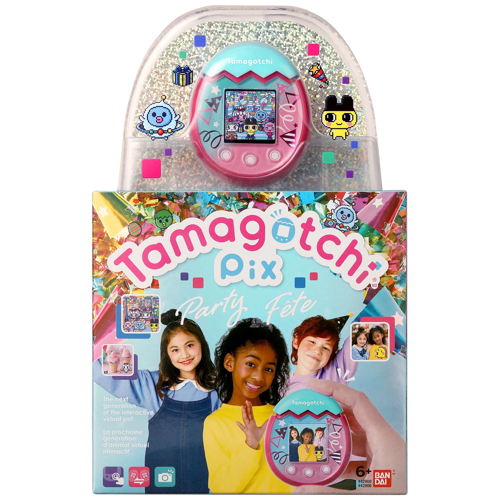 Pix Party Electronic Tamagotchi Pet Confetti