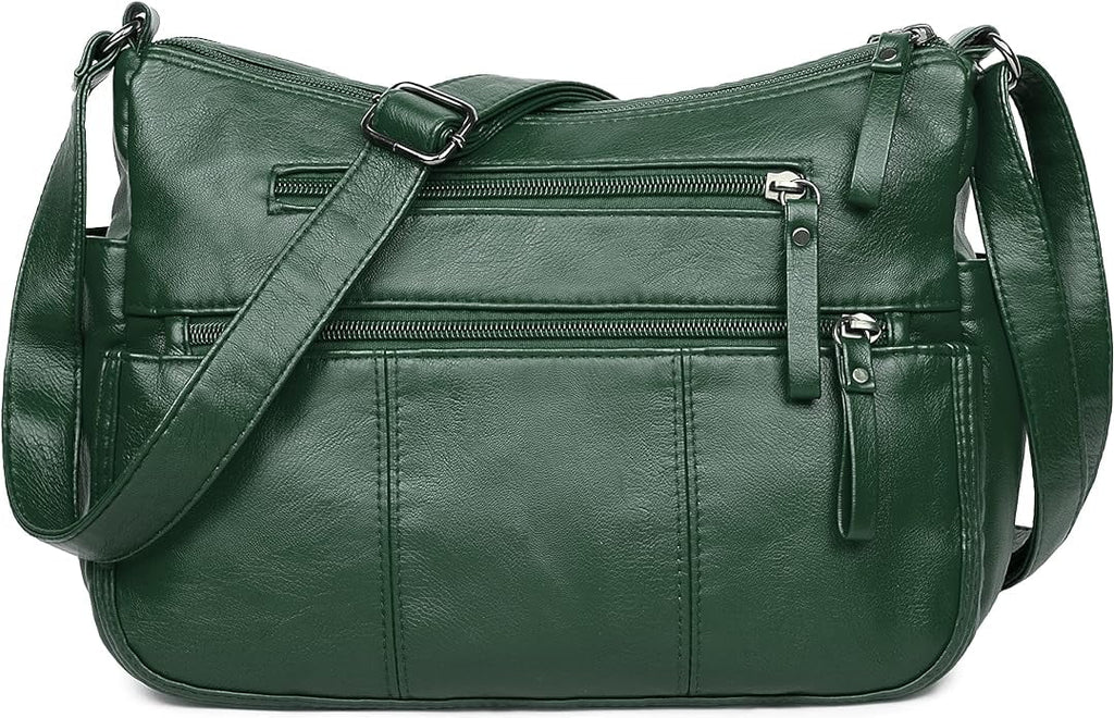Pocketbook Soft VOLGANIK Leather Women and Purse for Shoulder handbags Crossbody Purses Bag PU ROCK Lightweight Ladies