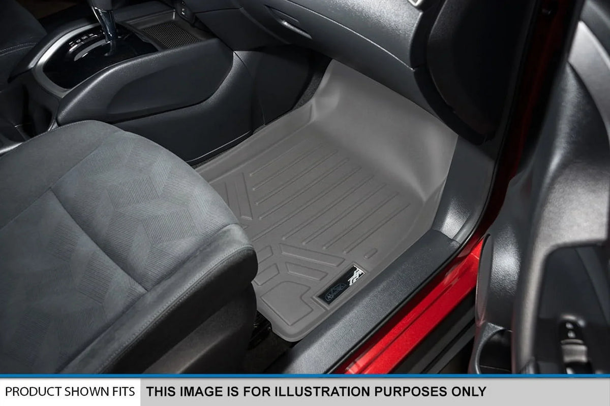 Row Front Smartliner Mat for 2008-2020 Dodge Liner 1st Floor Grey Caravan Grand