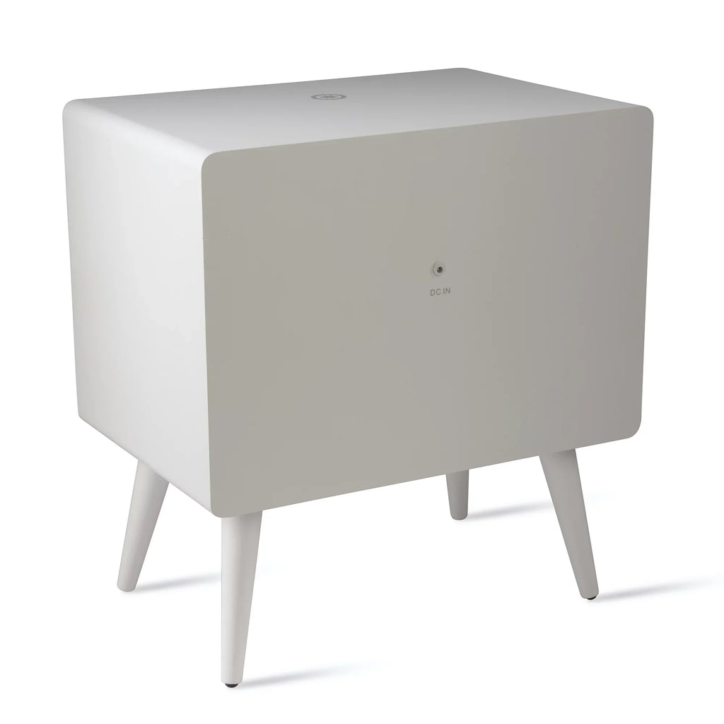 And Bluetooth® Table Charging Height-Adjustable x 19"W White Koble Side x Smart Ralph With Wireless Audio, 23"H 10-7/8"D,