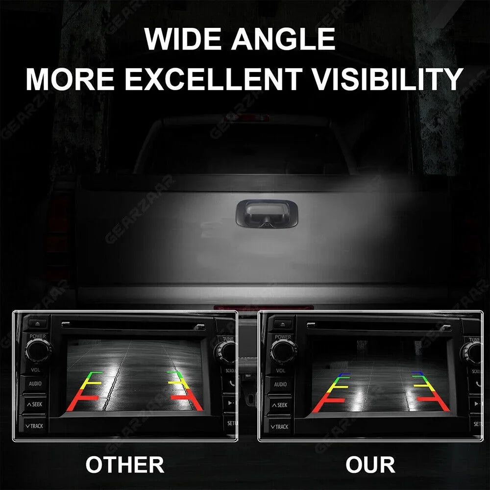 View -15130742 Images Backup Sierra Plastic GMC Rear Chevy Crisp Easy Black Installation Camera Silverado