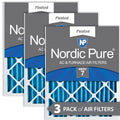 Pleated Pack MERV 7 Pure 16x30x2 Air Filters 3 Nordic