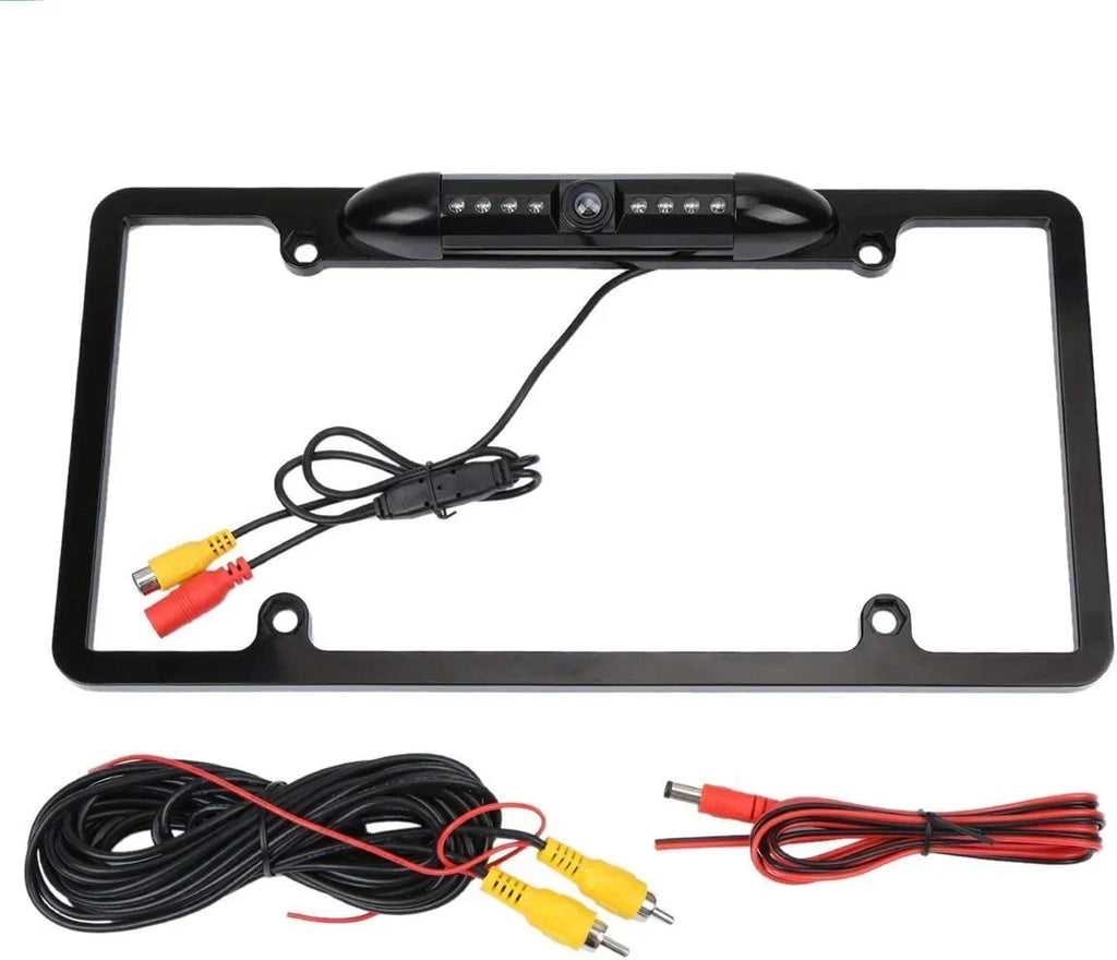 Black Rearview Backup Camera DDX-512 DDX512 Kenwood Waterproof License Plate for