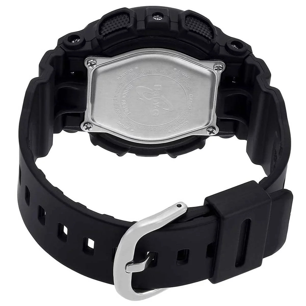 Women's 43.4mm Watch Resin Baby-G Casio Black BA110RG-1A