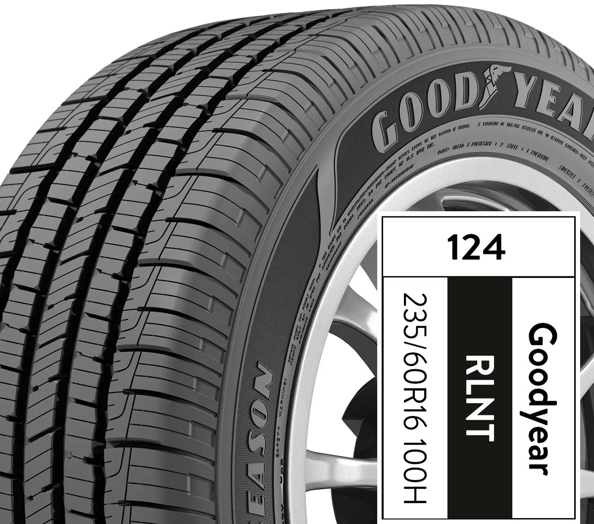100H All-Season Reliant All-Season 235/60R16 Goodyear Tire
