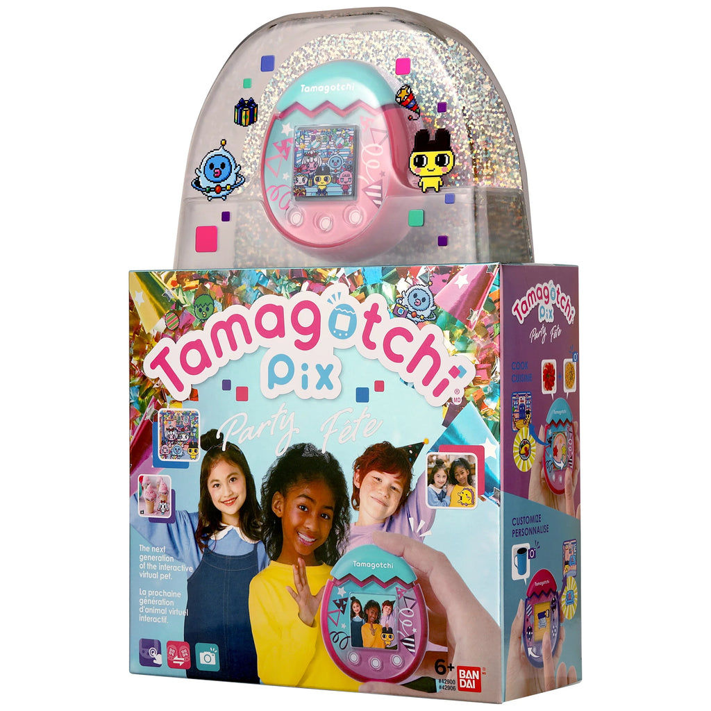Pix Party Electronic Tamagotchi Pet Confetti