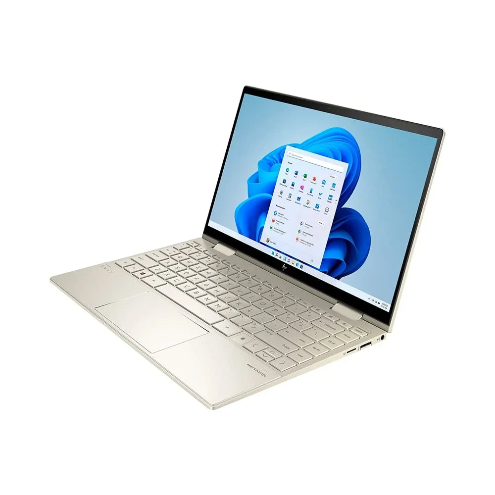 11, 2-in-1 USB Touchscreen Laptop, Card 2021 RAM, SSD, Windows Iris Backlit Envy Webcam, Core Graphics, Xe 32GB Gold, (Beats 13.3" 8GB Keyboard, Intel i5-1135G7 i7-1065g7), HP PCIe FHD X360 1TB