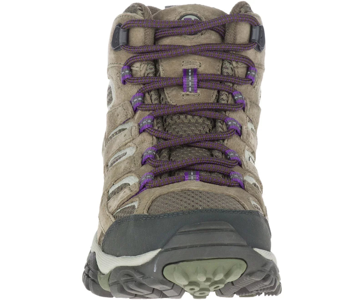 Size Wide Merrell 2 Ventilator Shoes, Hiking Moab Mid Women's 8.5 Olive,