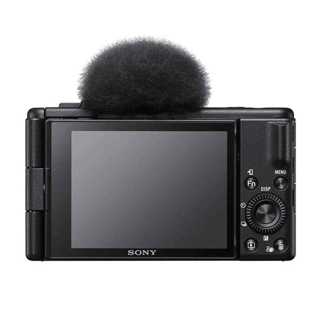 SanDisk Bundle Accessory with + Card (Black) ZV-1F Sony Camera 64GB Memory Vlogging ZeeTech